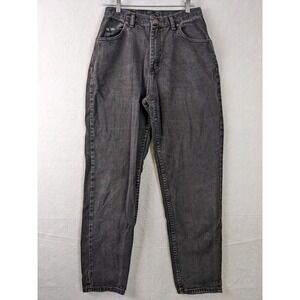 Lee Original Womens Jeans Size 12 Cotton Black